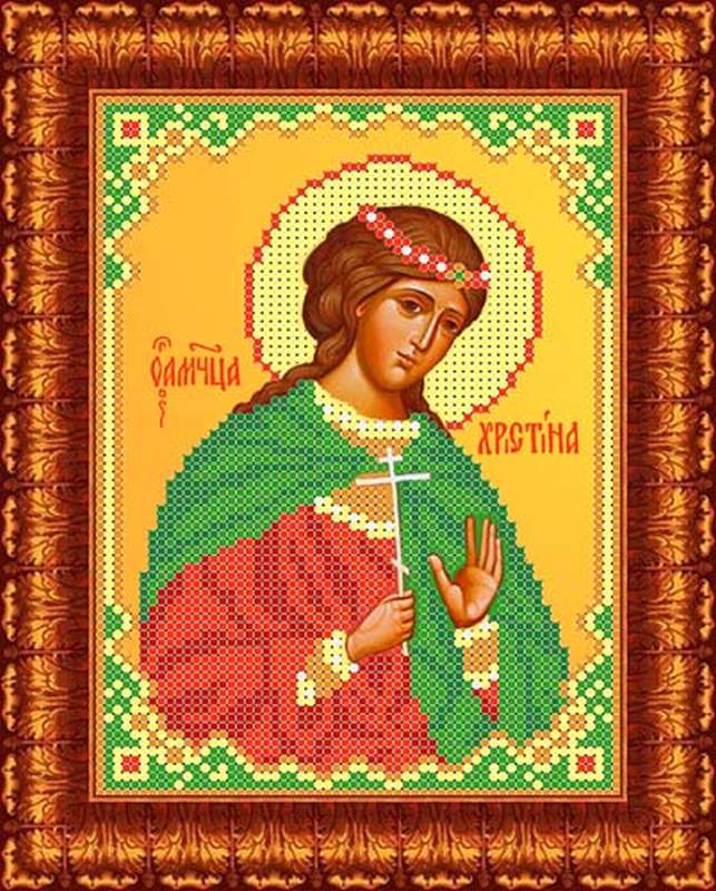 Икона Св.Кристина КБИ-5081